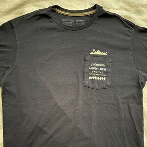 Patagonia Navy Short Sleeve Tee